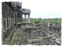 Höchstes Gebäude von Angkor Wat